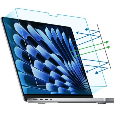 2-Pack Anti Blue Light Matte Screen Protector Compatible with MacBook Air 15....