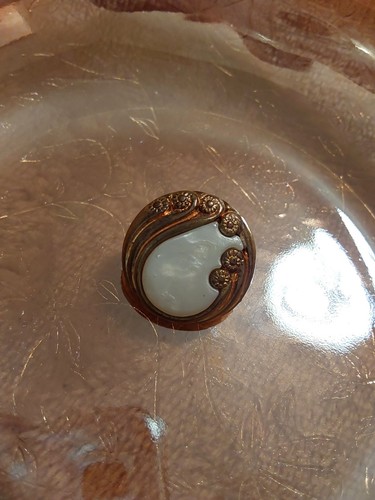 Art Nouveau Style & Fancy Sparkly Star Buttons - Picture 4 of 6
