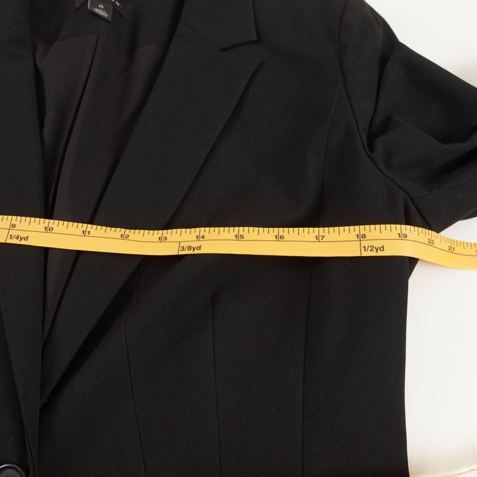 Halogen Black Single Button Stretch Notch Lapel B… - image 3