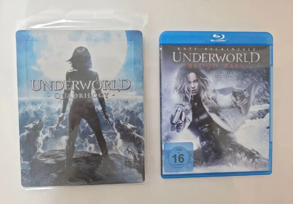 Underworld Quadrilogy Ultimate Hero Pack Bluray Steelbook Lykaner Statue Limited - Bild 2 von 4