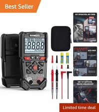 Digital Multimeter NCV Voltmeter 4000 Counts Auto Range for Home