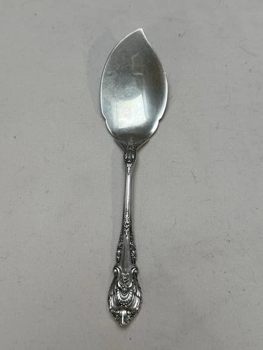 Wallace Sterling Silver 925 Antique Serving Spoon 14.6 Grams