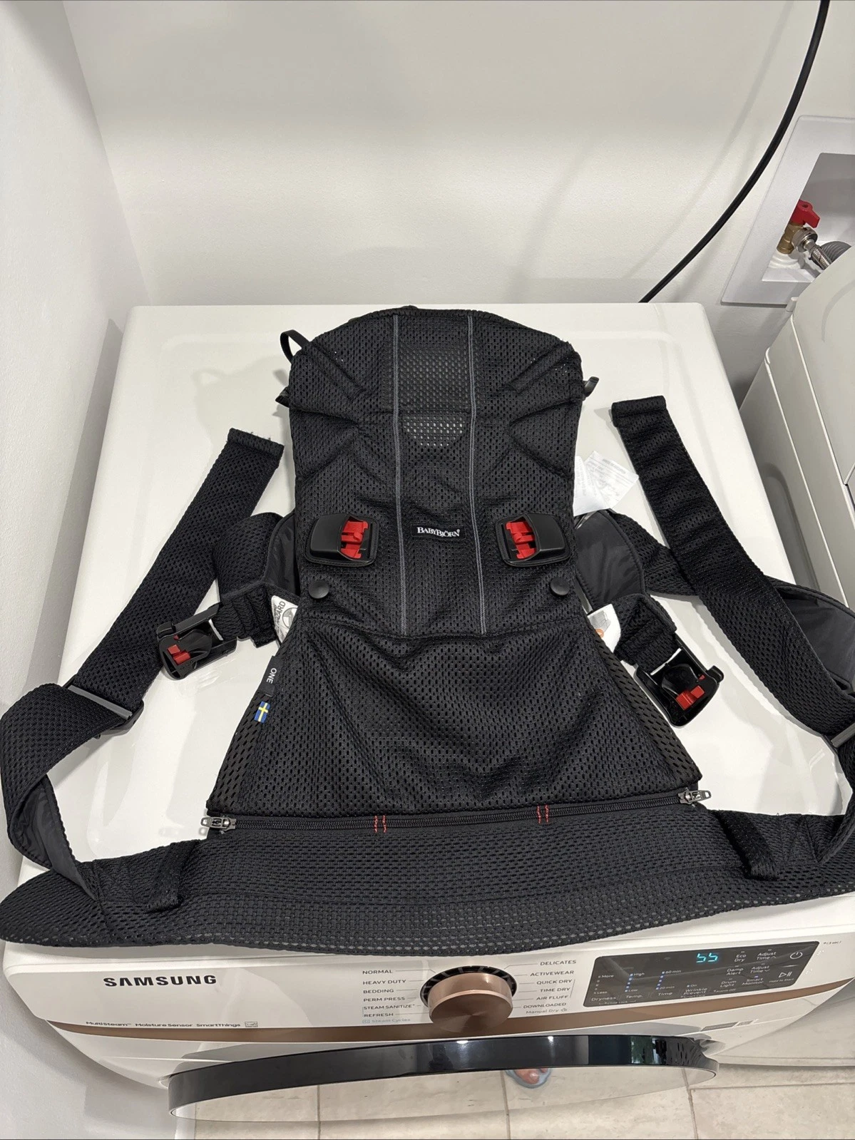 BabyBjörn One Air Baby Carrier - Black (5206431)