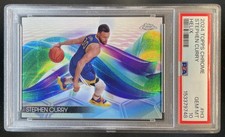 2024-25 Topps Chrome Stephen Curry Helix SSP #H-3 Warriors PSA 10