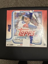 2025 TOPPS UPDATE SERIES BASEBALL HOBBY JUMBO BOX..