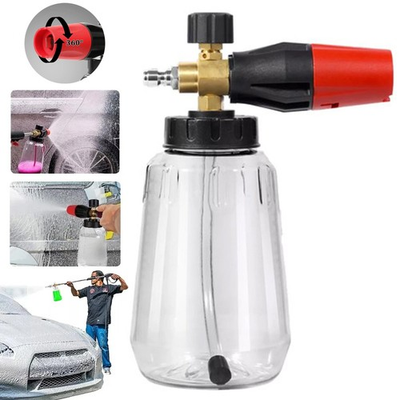 #ad Snow Foam Lance Cannon Soap Bottle Sprayer For Pressure Washer Gun Jet Car Wash $16.99