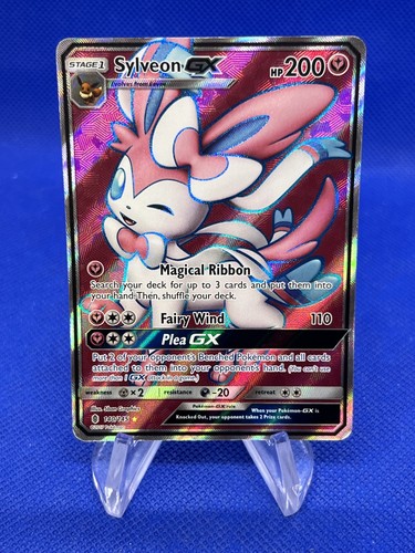 Pokemon Sun & Moon Guardians Rising Sylveon 140/145 Full Art Ultra Rare MP/HP