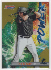 2019 Bowman's Best Power Producers Gold Refractors #PPJJB J.J. Bleday /50 