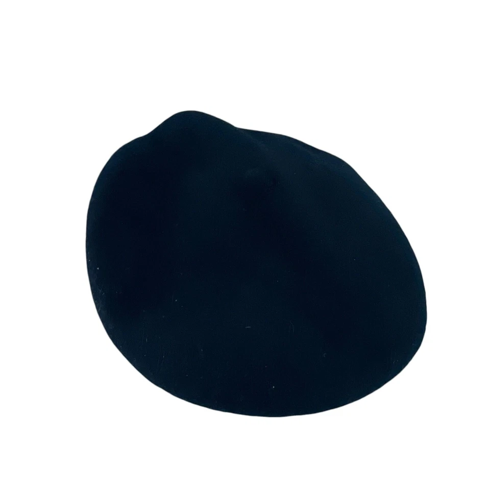 H&M Boina Negra Mezcla Lana Sombrero Versátil Talla Única Unisex Invierno París Foto 4 de 4