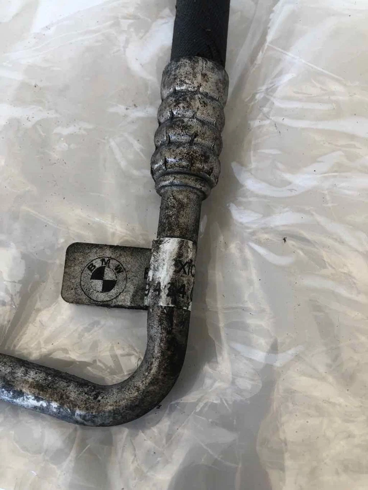 BMW X5 2001-2006 AC aire acondicionado refrigerante líquido línea tubo fabricante de equipos originales Foto 3 de 4