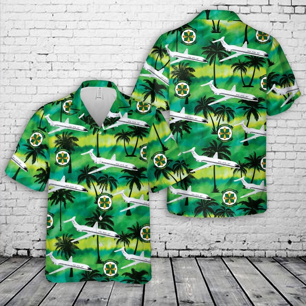 Us Navy Hawaiian Shirt, Button Down Full Size S-5XL