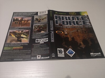 Brute Force - XBOX CLASSIC Frontcover + Backcover Gebraucht