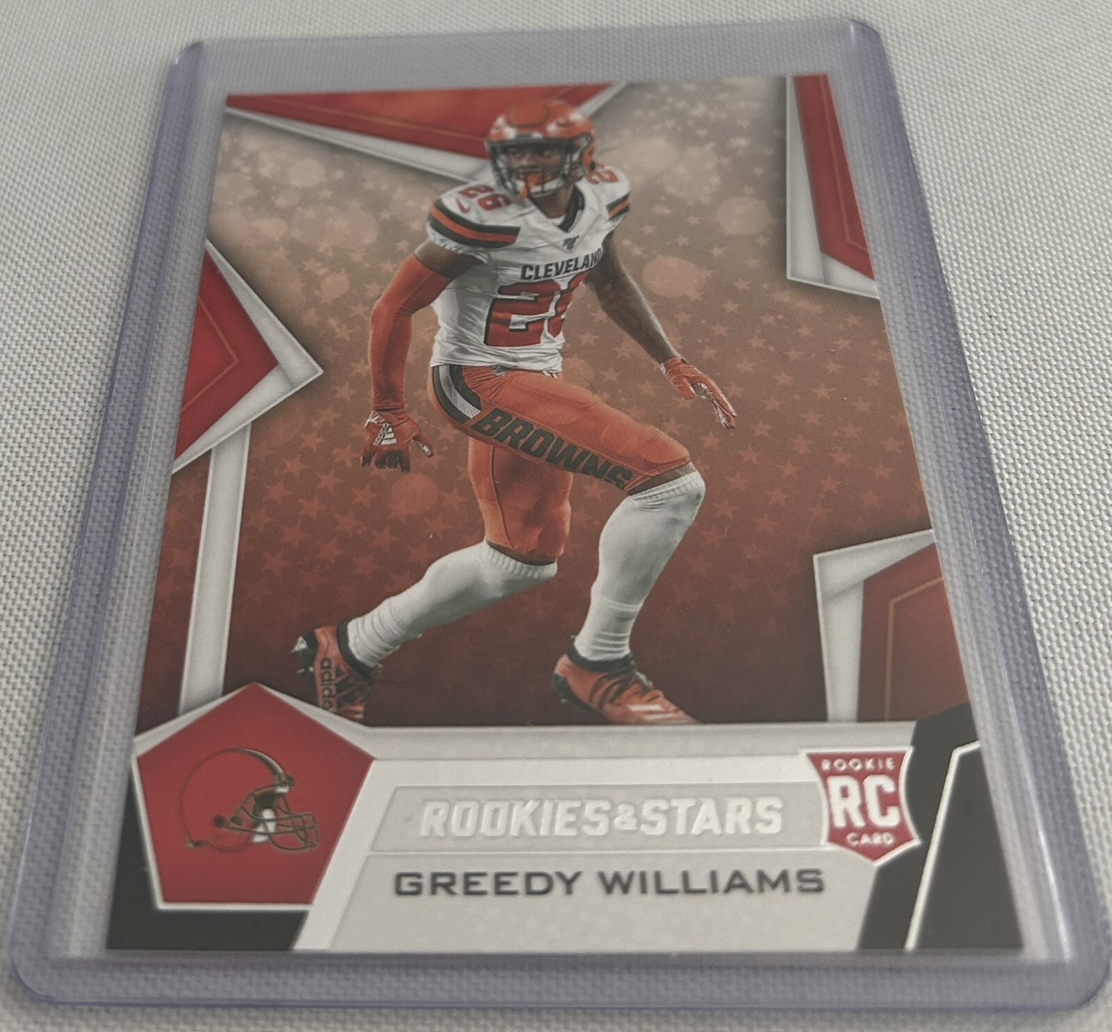 2019 Panini Rookies & Stars Football Greedy Williams Cleveland Browns rookie 162