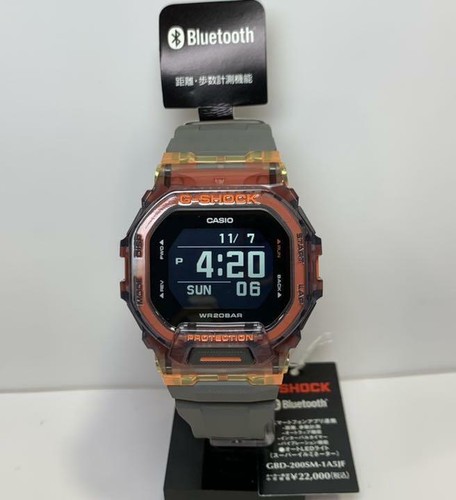 CASIO G-SHOCK GBD-200SM-1A5JF G-SQUAD GBD-200 VITAL BRIGHT | eBay