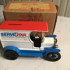 ERTL Ford Model T Hardware Lumber Store Truck Die Cast Metal Servistar
