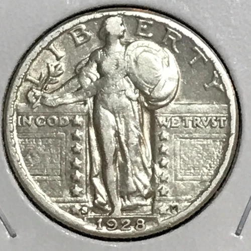 U.S. Standing Liberty Quarter XF 1928-S