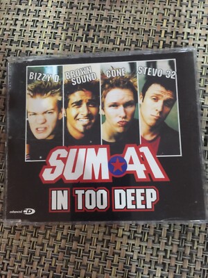 SUM 41 - In Too Deep - CD - Single Import -   LIKE NEW CONDITION