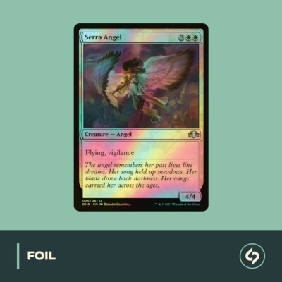MTG | Serra Angel | DOMINARIA REMASTERED | NM | EN | FOIL | MAGIC