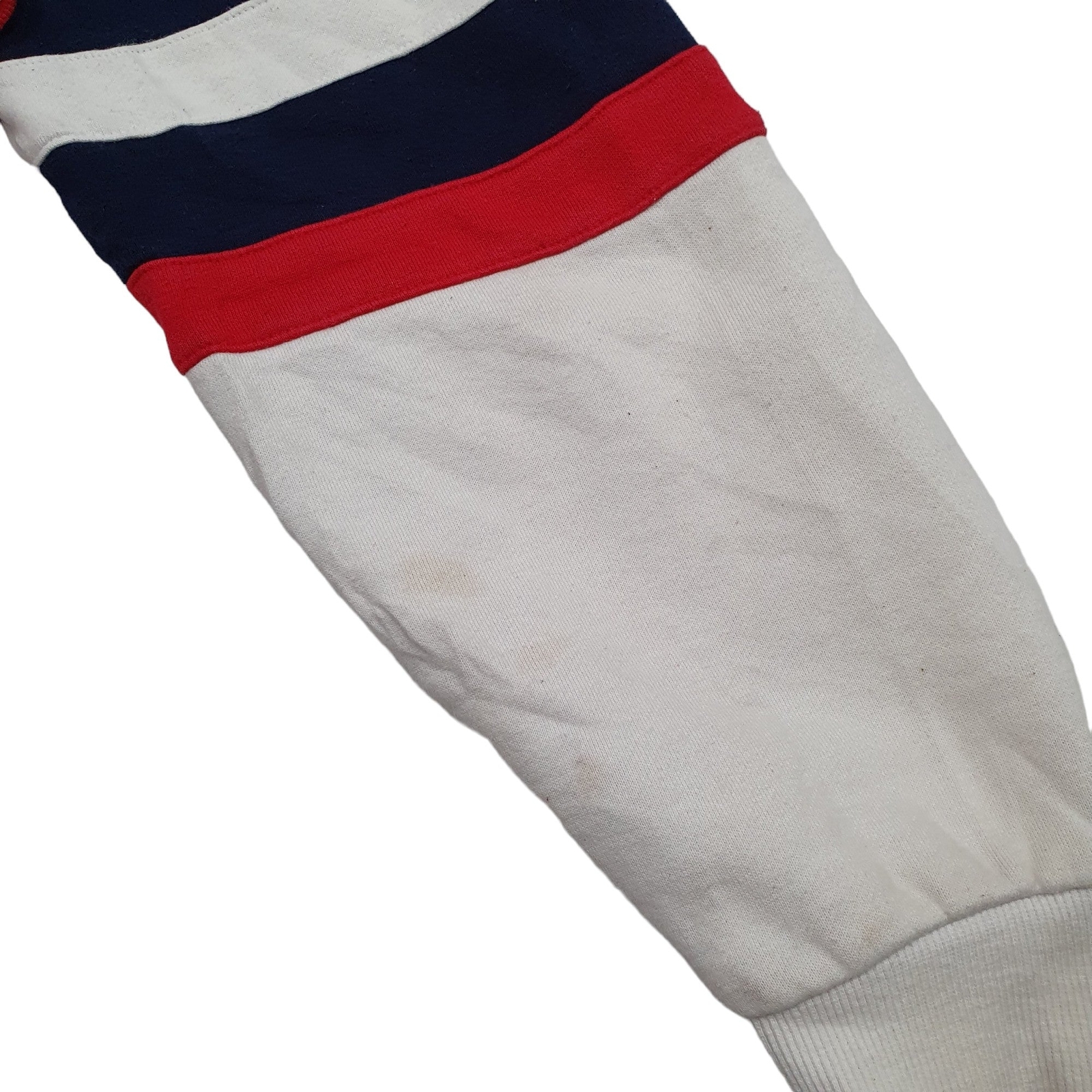 FILA 1/4 Quarter Zip Spellout Jumper Sweatshirt Mens M image 2