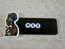 AFRICAN AMERICAN ID NAME TAG BADGE MEDICAL PEDIATRIC ICU ER NURSE ER OFFICE