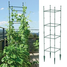 Plant Pot Support Trellis Ladder  29x120cm Plastic Grow Frame Gardening Tomatoes