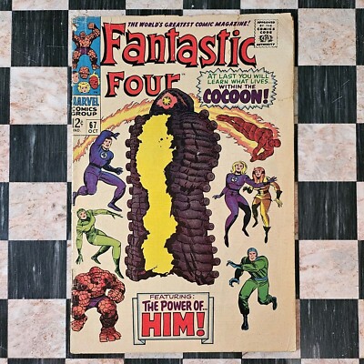 Fantastic Four #67  (1967) 1st appearance of Adam Warlock! Will Poulter, GotG 