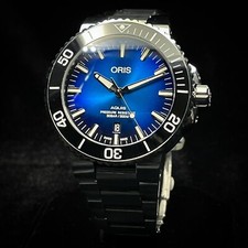 ORIS Aquis Clipperton - Limited Edition Blue Dial - 43.5 mm Stainless steel 2