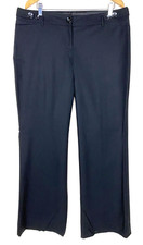 Luxe The Limited Trousers Women's Sz 14 Black Wool Blend Office Work Cassidy Fit