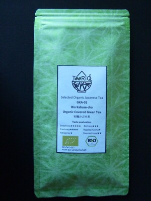 TeeRiQ GKA-01 Bio Kabuse-cha,2 Wochen beschatteter Tee,Original Japan,green tea