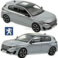 Peugeot 308 Gt Iii Kombilimousine 2021 Artense Grey Metallic 1:43 Norev 473931