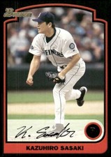 2003 Bowman #101 Kazuhiro Sasaki