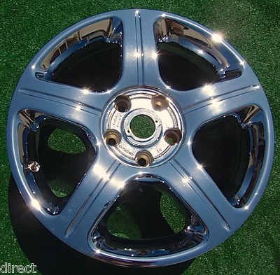 Factory Bentley Arnage Wheel Chrome 18 in New Genuine OEM Red