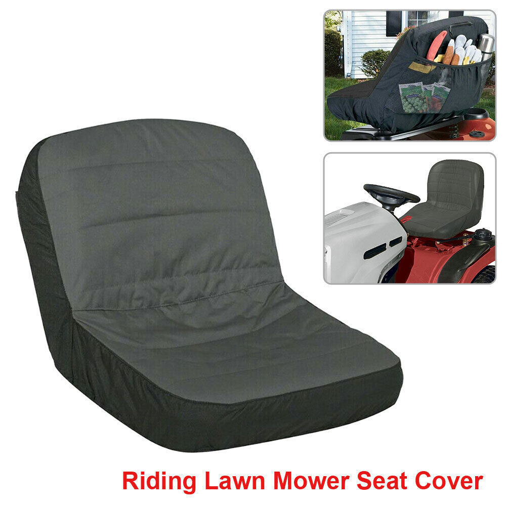 Riding Lawn Mower Seat Cover Waterproof Tractor Seat Cover Fits Tractor