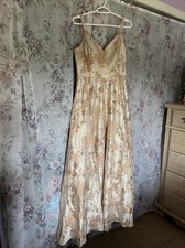 Rose Gold Prom Dress Size 15 City Triangle