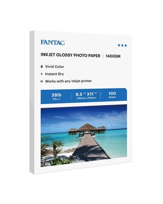 Glossy Thin Inkjet Printer Paper for DIY Chip Bag and Brochure Flyer Printing...