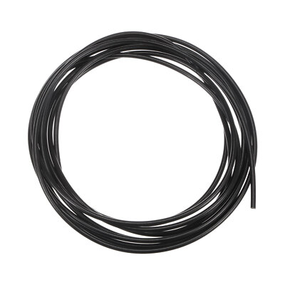 Polyurethan Rundriemen 3mm Dm. 3m Glatt Oberfläche PU Urethan Riemen,Schwarz