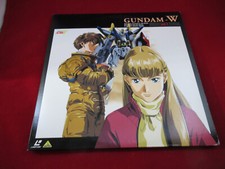 Gundam-W Vol. 1 2 Disc Laserdisc Tested