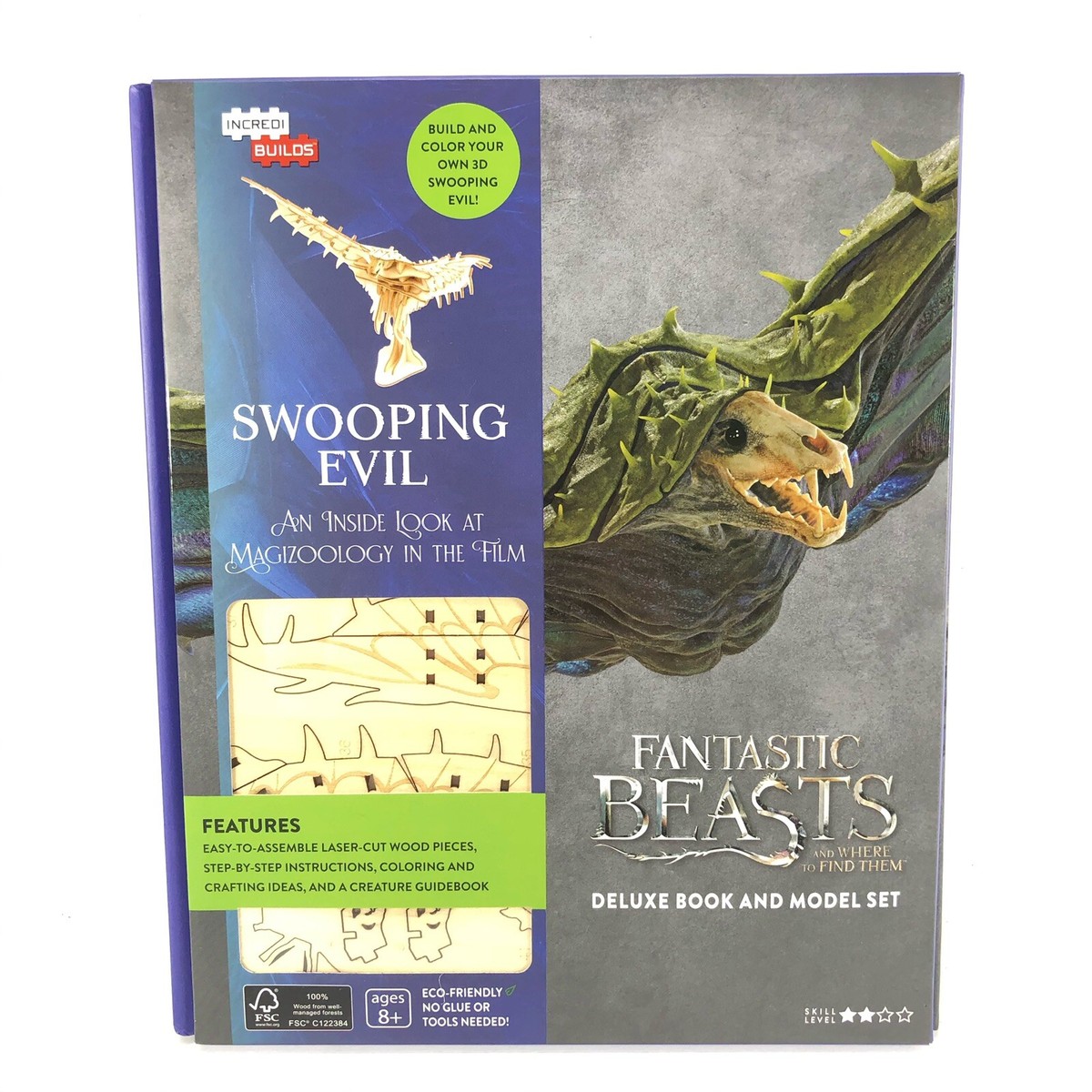 Fantastic Beasts: Swooping Evil Deluxe Book and Model Set Loot 