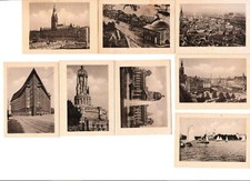 Obrazy kolekcjonerskie - Hamburg - 8 starszych zdjęć - Fa. nieznany - zgodnie z ilustracją 