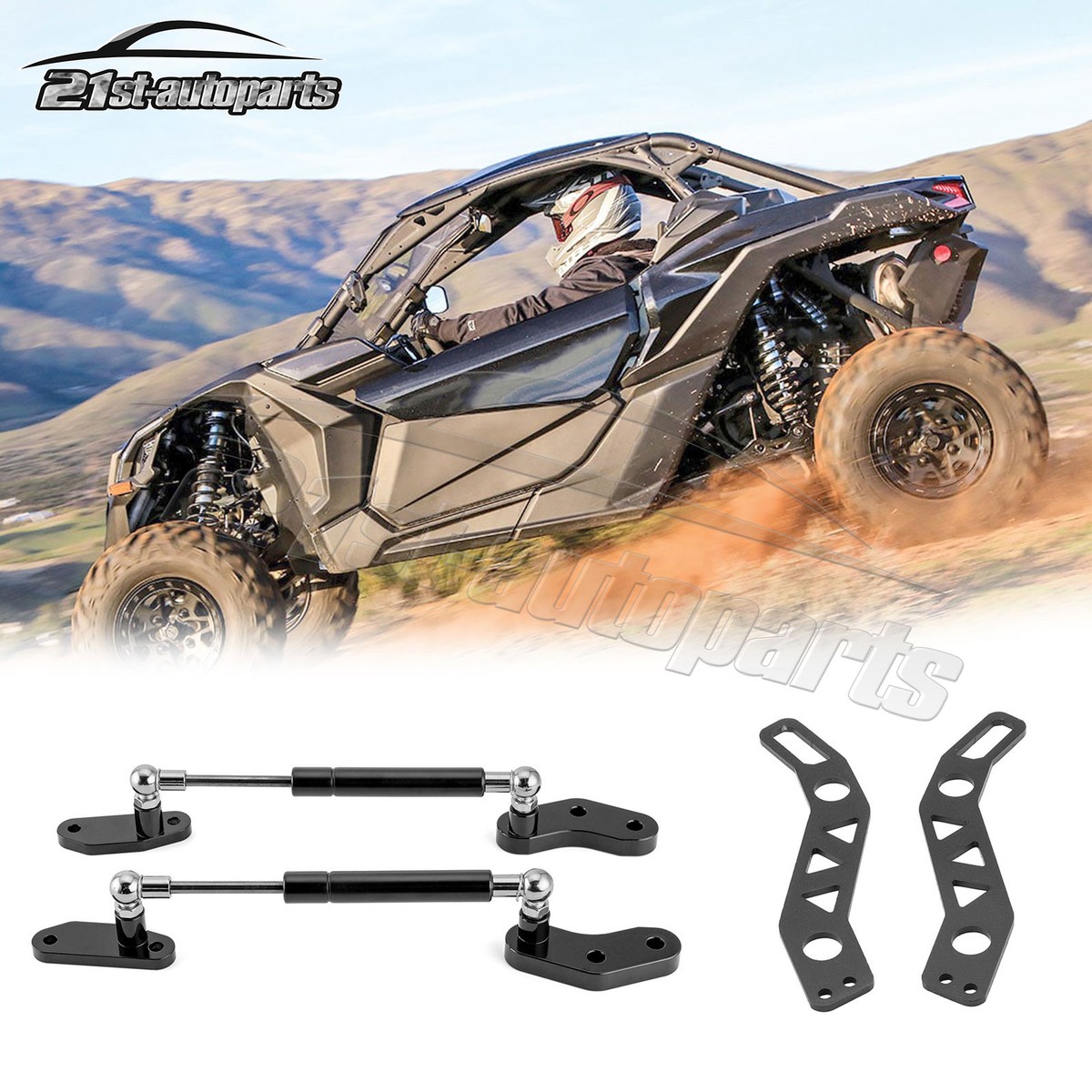 Front/Rear Door Opener & Latches Handle Kit For Can Am Maverick X3 Front/Rear Door Opener & Latches Handle Kit For Can Am Maverick X3