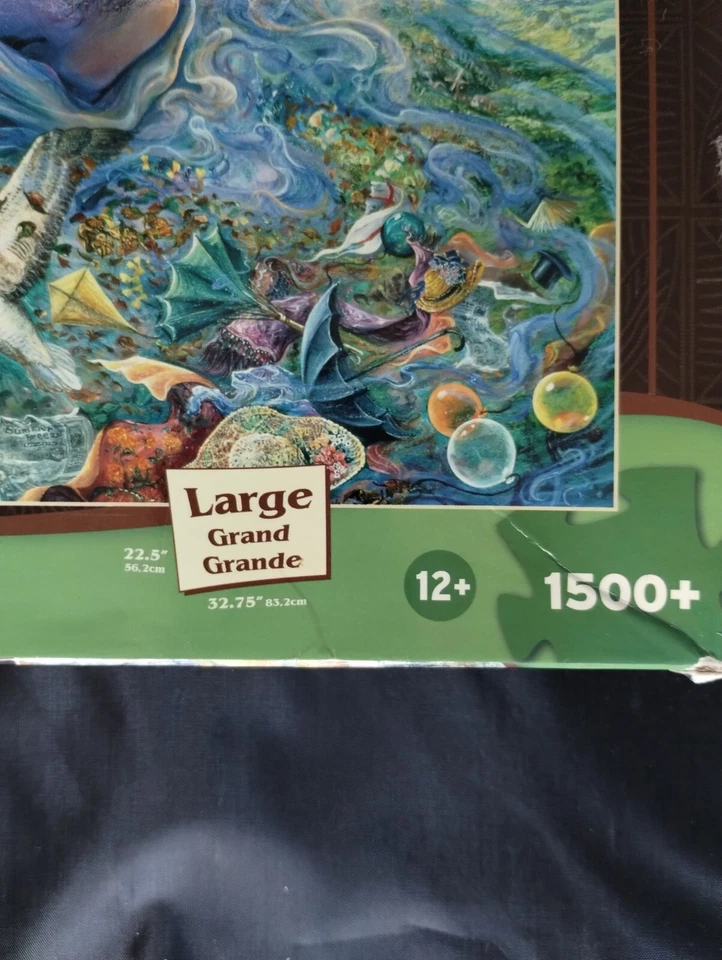  MEGA Puzzles 1500 Piezas Deluxe Grande "Cuando Sopla el Viento" HERMOSO Foto 2 de 4