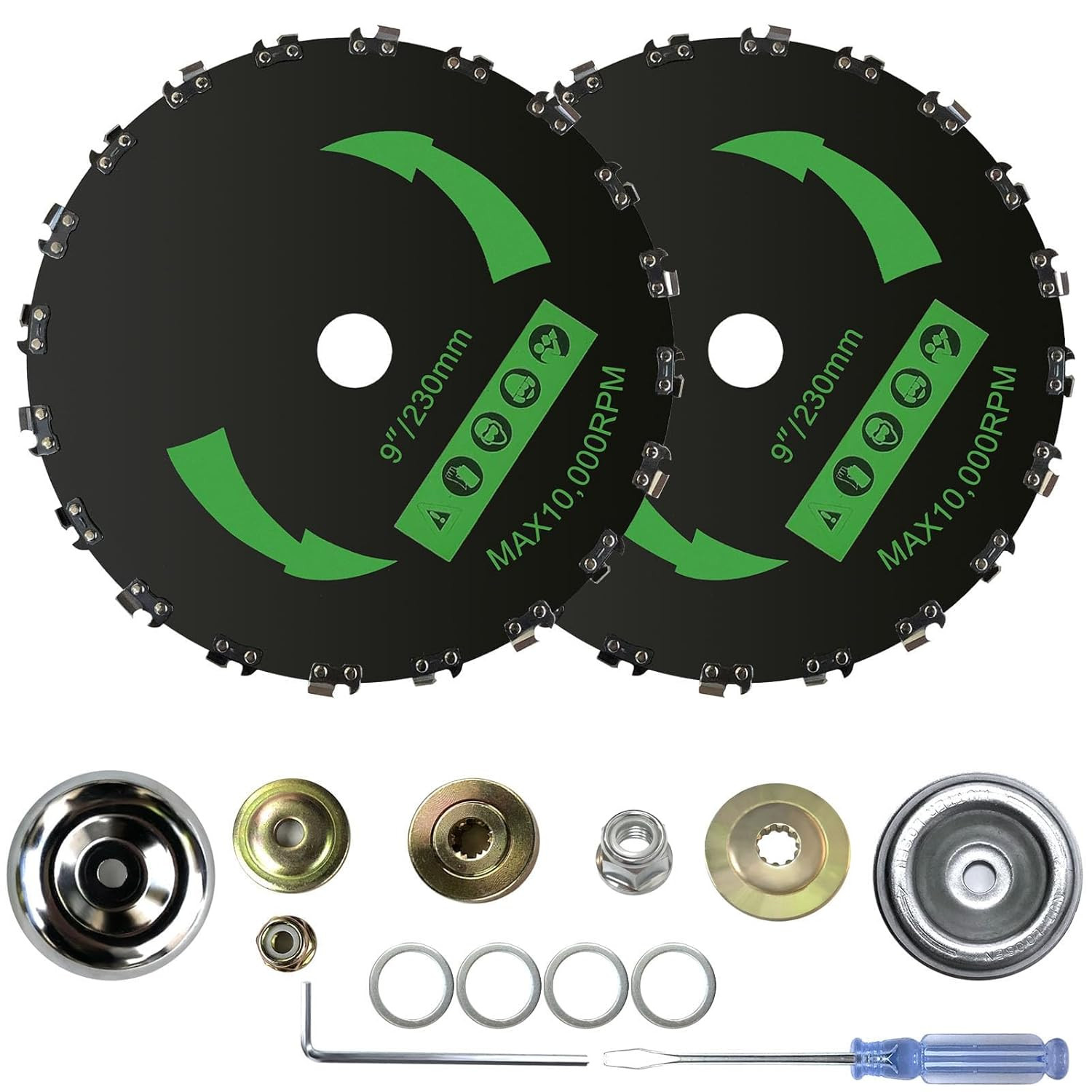 9" X 20T Chainsaw Tooth Brush Cutter Blade Fits for STIHL FS56RCE FS91R FS70R FS