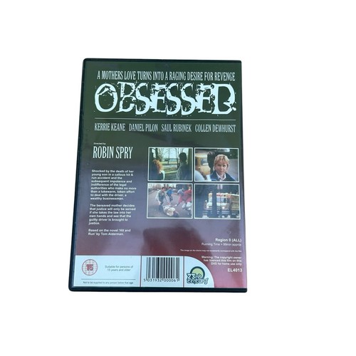 Obsessed DVD 1988 Hitting Home Kerrie Keane Daniel Pilon by Robin Spry Dvd Film - Picture 2 of 2