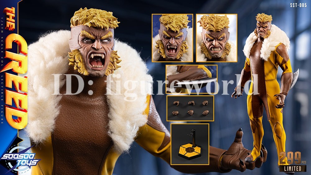 Soo-Sootoys SST085 X-MENヴィクター・クリードVictor Soosootoys SST-085 1/6 X Men The Creed Sabretooth Male Action
