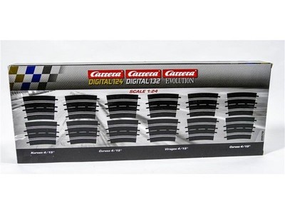 Carrera 20578 Digital124 Digital132 Evolution Kurve 4/15° (12teilig)