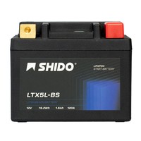 Shido Batterie 12V 1,6AH4AH YTX5L-BS (FüR: CPI Aragon 50 JR45 06-14 )