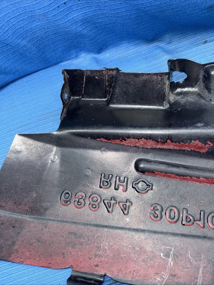 90-96 Nissan 300zx Z32 Guardabarros Forro Derecho Protector contra Salpicaduras Pasajero Delantero Fabricante de Equipo Original Foto 3 de 4