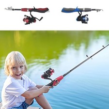 Kids Fishing Pole Set Fishing Rod Children Child Telescopic Fishing Rods