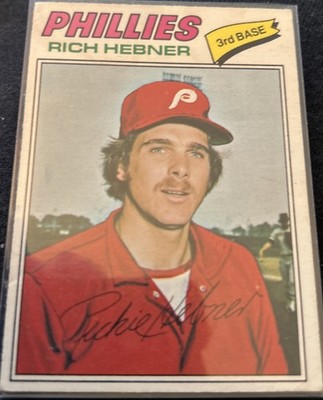 1977 O-Pee-Chee #168 Rich Hebner Phillies EX/MT