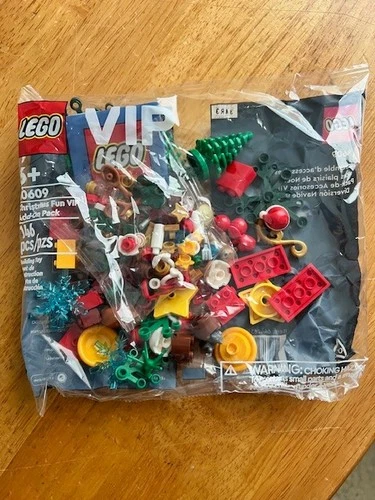 LEGO VIP Christmas Fun VIP Add-On Pack 40609. NIP